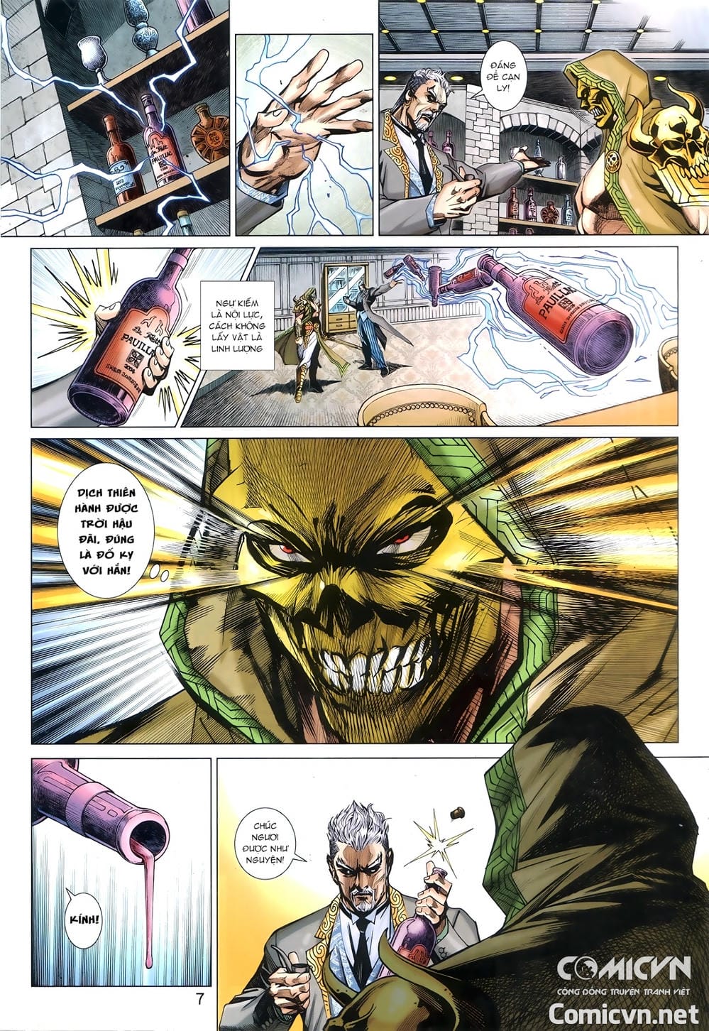 Truyện Tranh Tân Tác Long Hổ Môn trang 4