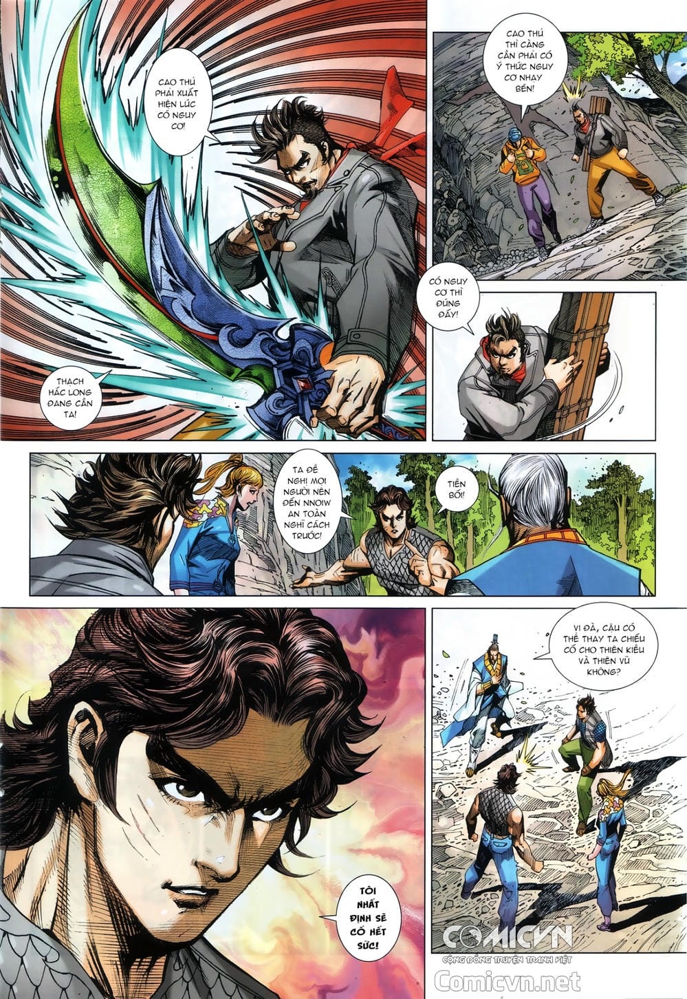 Truyện Tranh Tân Tác Long Hổ Môn trang 4