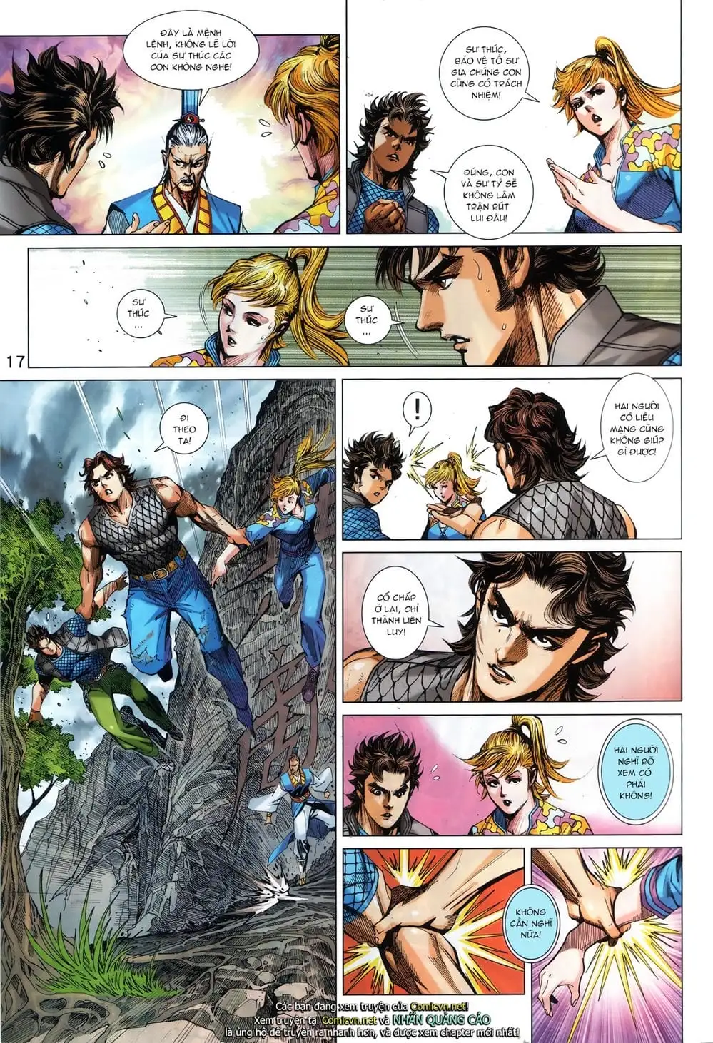 Truyện Tranh Tân Tác Long Hổ Môn trang 4