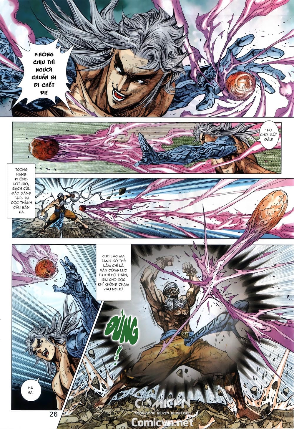 Truyện Tranh Tân Tác Long Hổ Môn trang 4