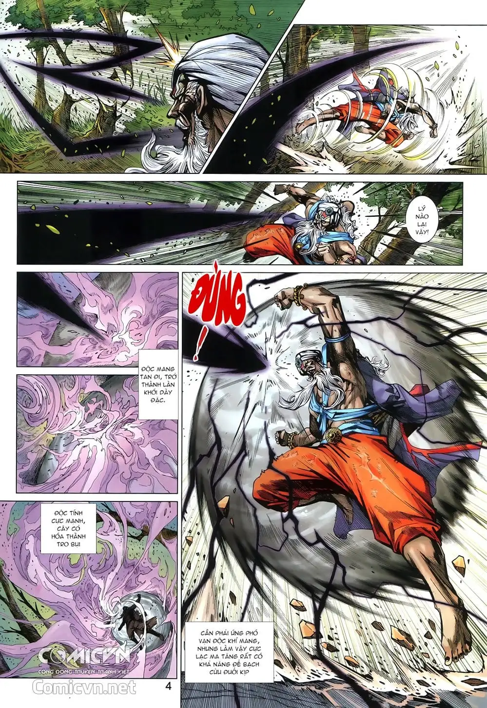 Truyện Tranh Tân Tác Long Hổ Môn trang 4