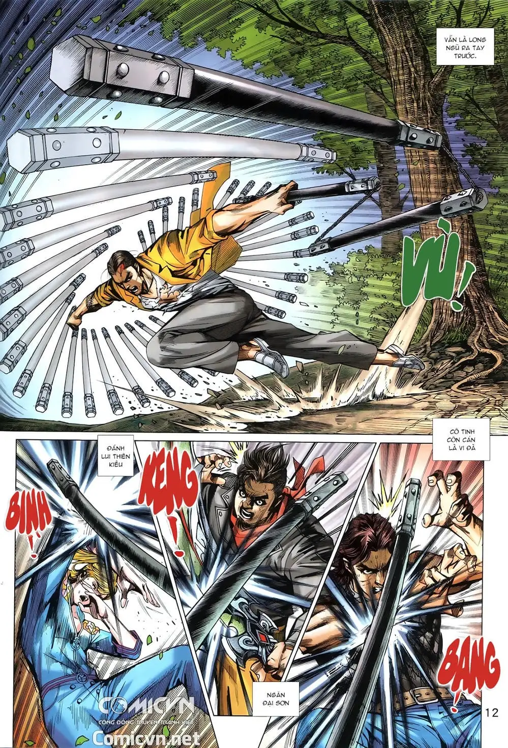 Truyện Tranh Tân Tác Long Hổ Môn trang 4