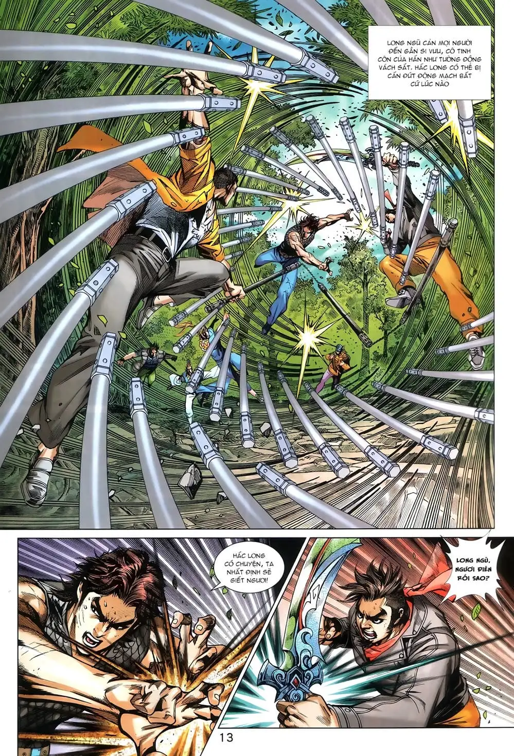 Truyện Tranh Tân Tác Long Hổ Môn trang 4
