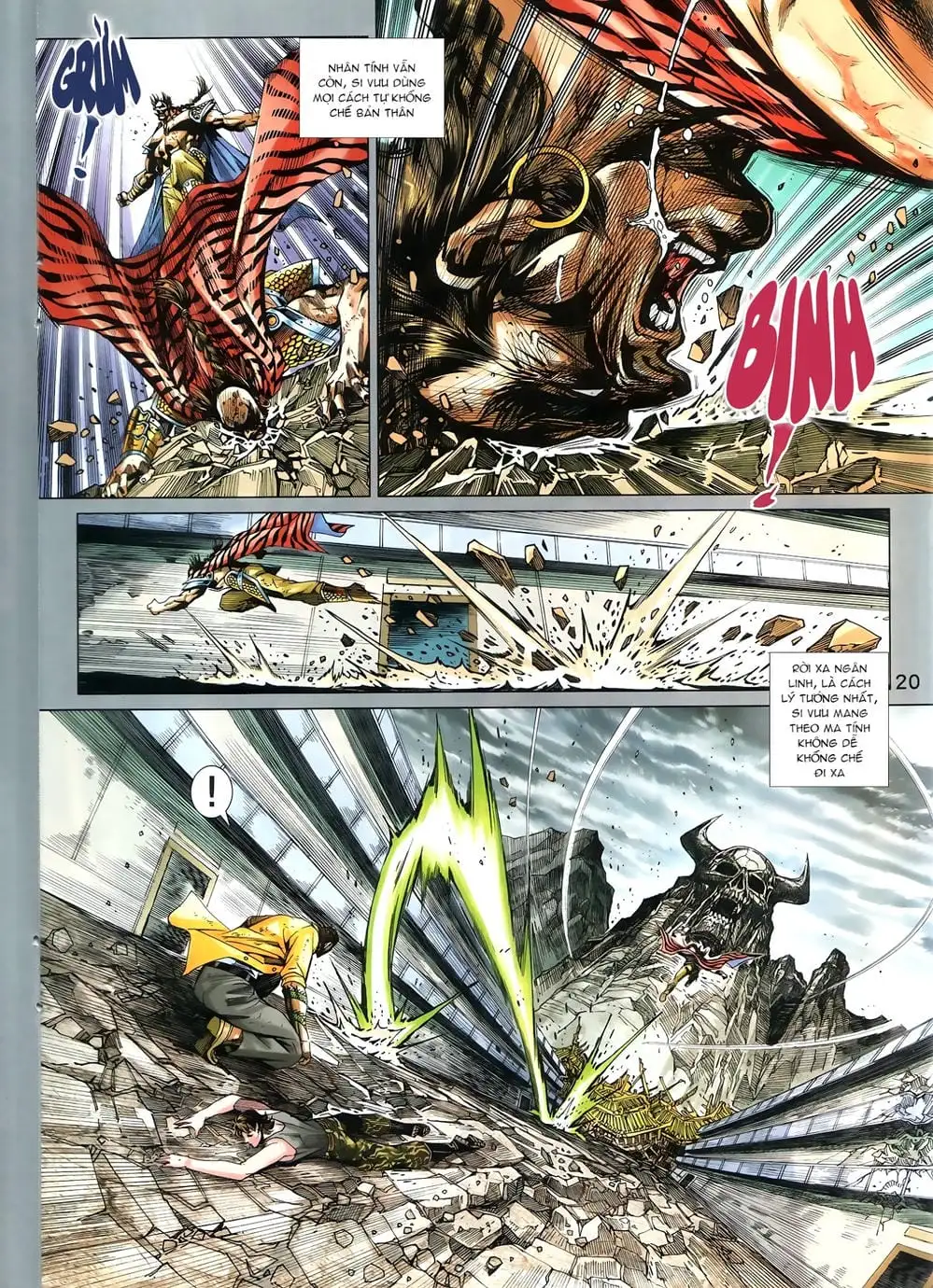 Truyện Tranh Tân Tác Long Hổ Môn trang 4