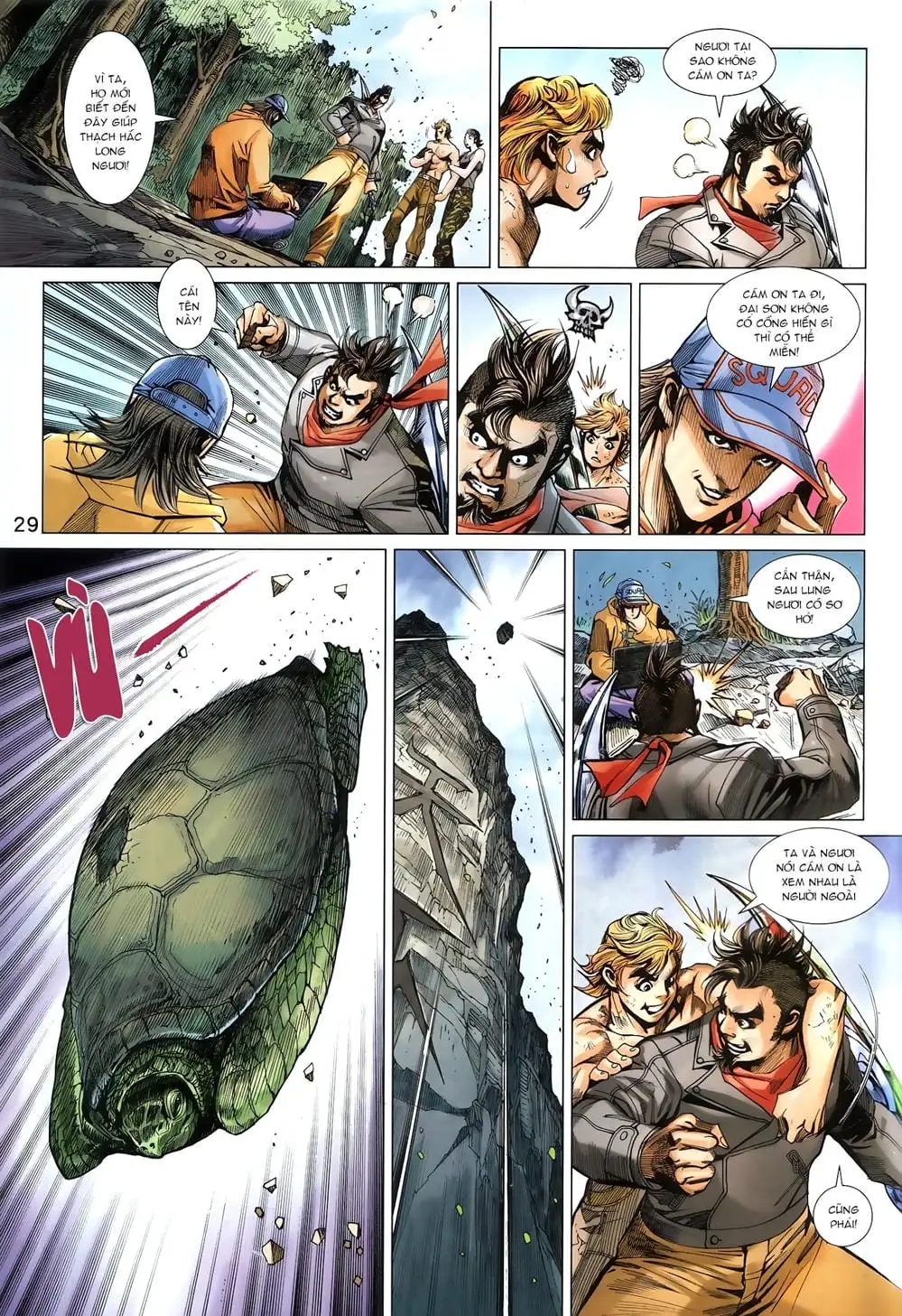 Truyện Tranh Tân Tác Long Hổ Môn trang 4