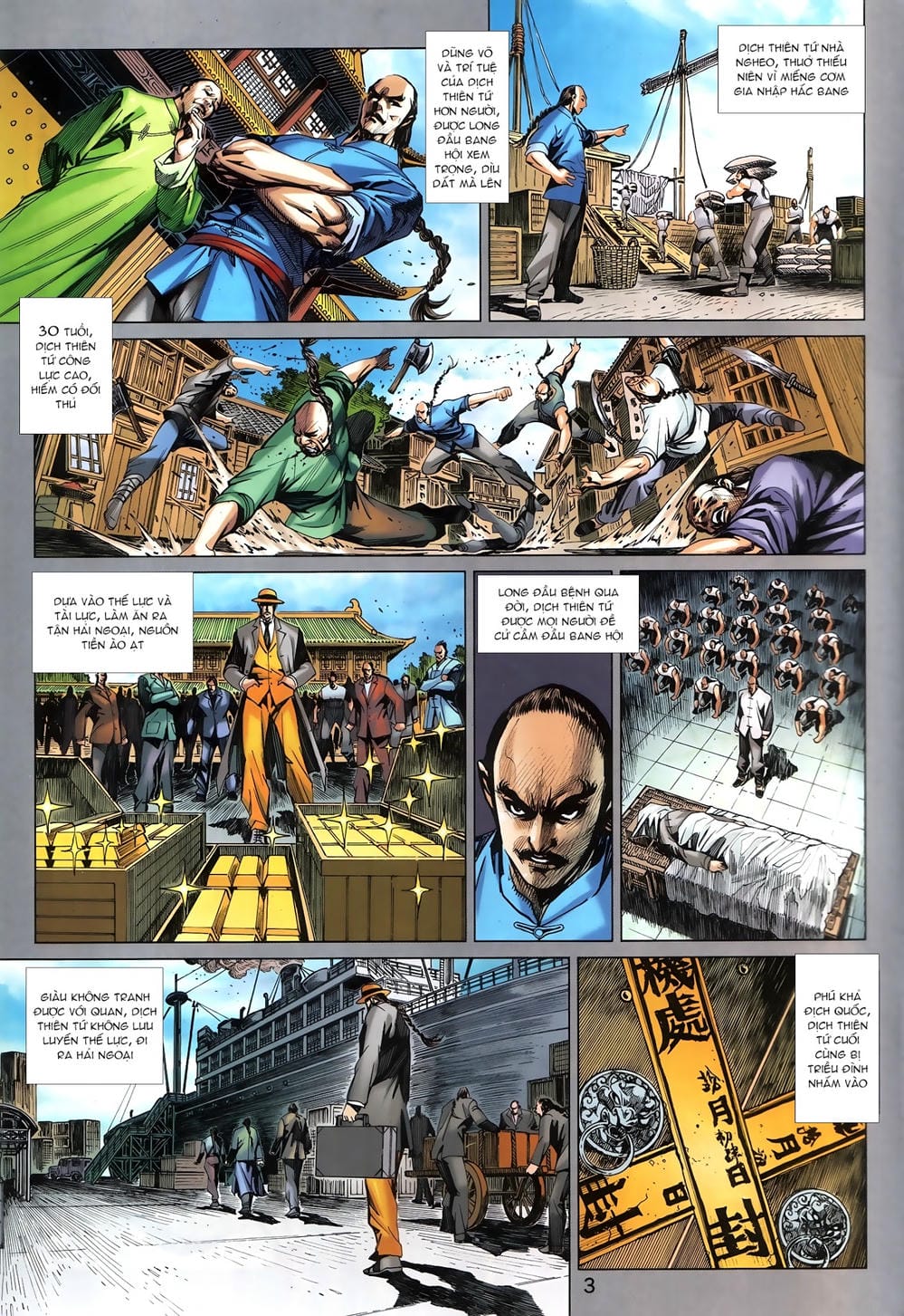 Truyện Tranh Tân Tác Long Hổ Môn trang 4