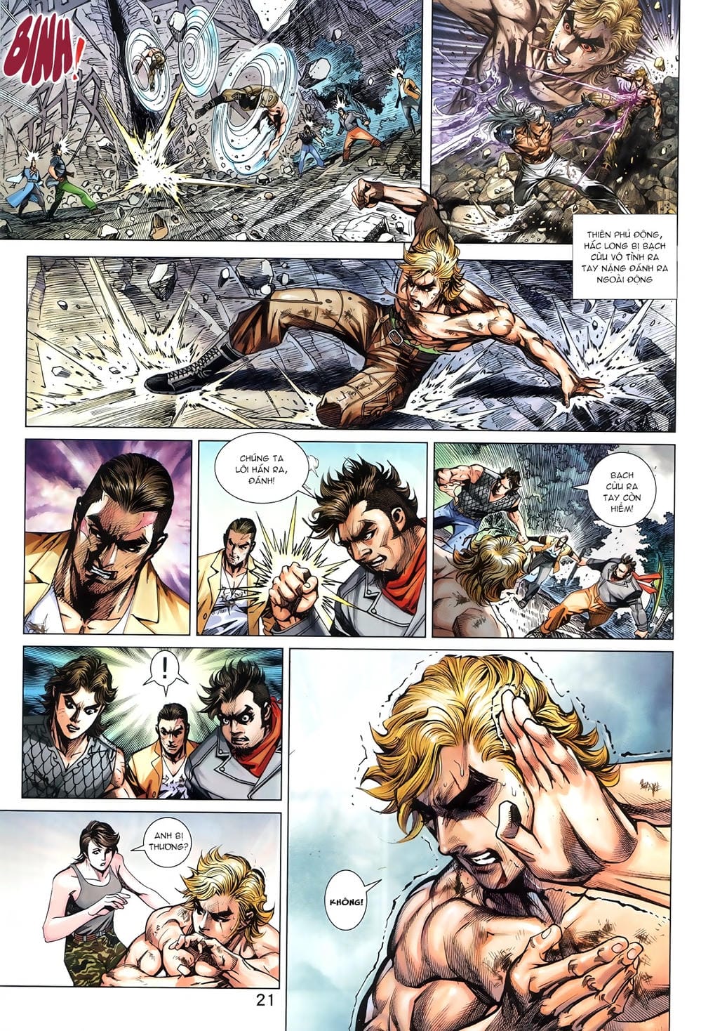 Truyện Tranh Tân Tác Long Hổ Môn trang 4