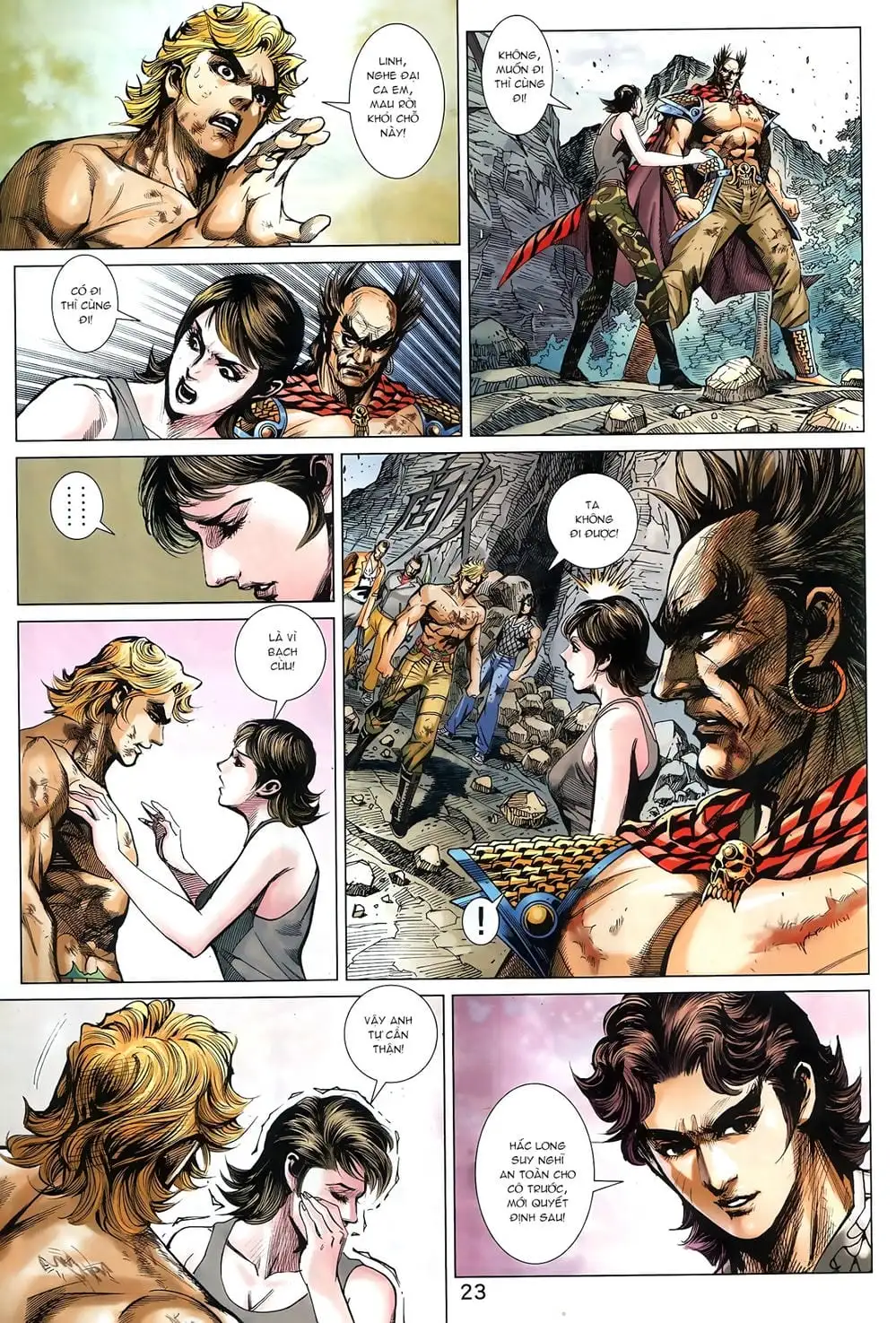 Truyện Tranh Tân Tác Long Hổ Môn trang 4