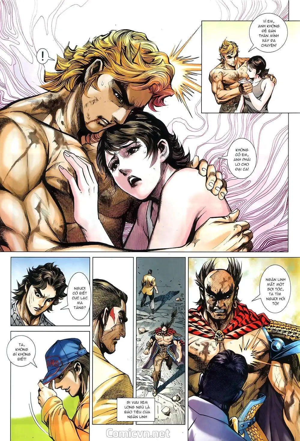 Truyện Tranh Tân Tác Long Hổ Môn trang 4