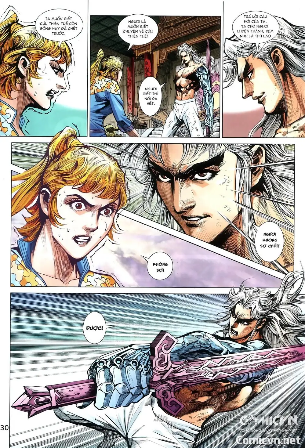 Truyện Tranh Tân Tác Long Hổ Môn trang 4