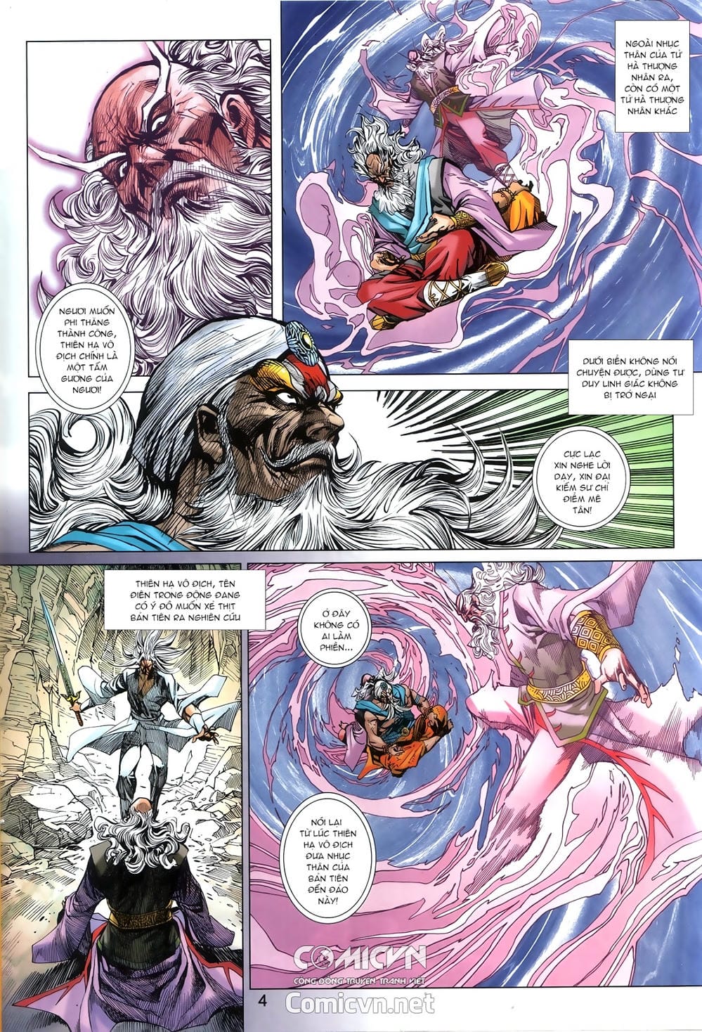 Truyện Tranh Tân Tác Long Hổ Môn trang 4
