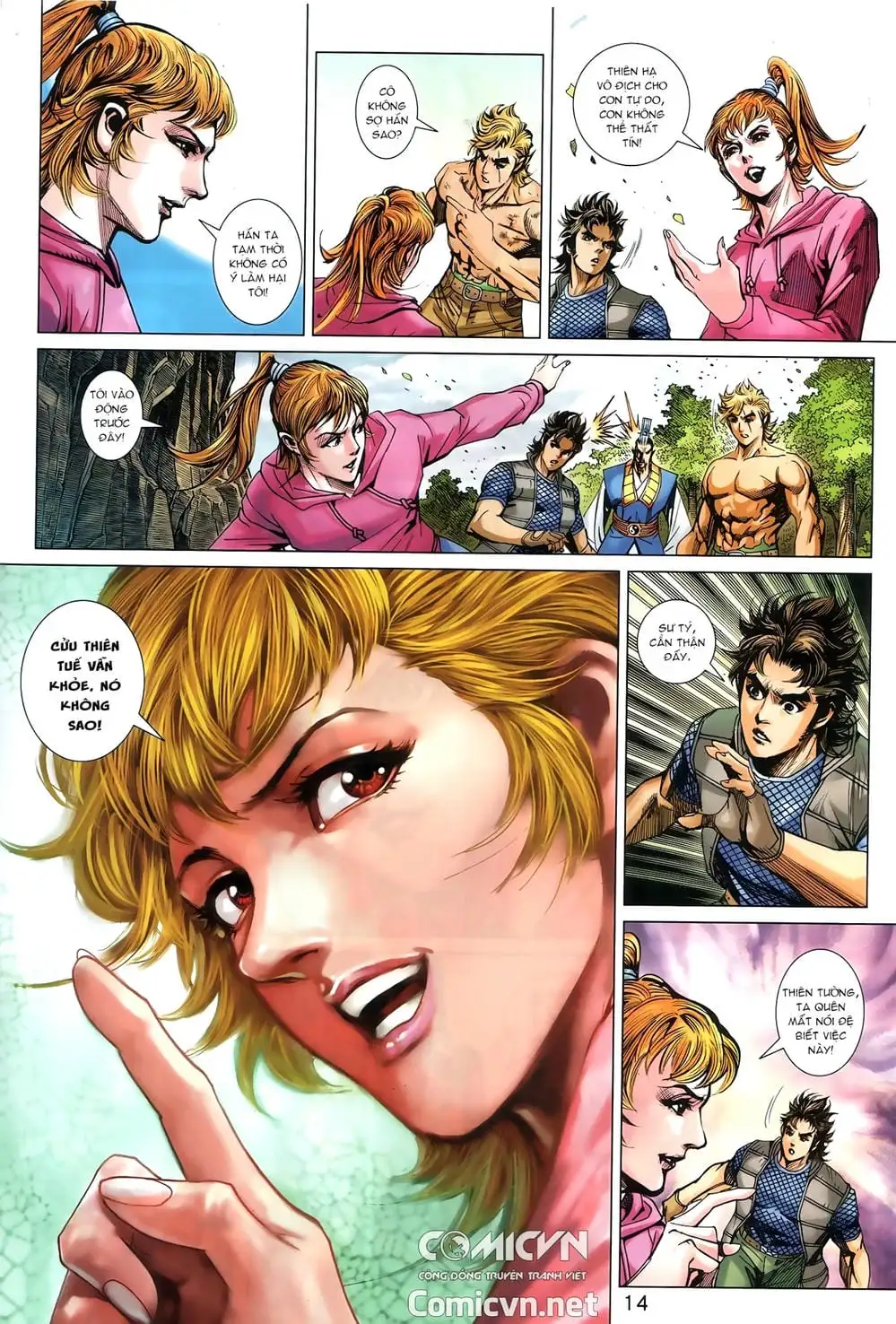 Truyện Tranh Tân Tác Long Hổ Môn trang 4