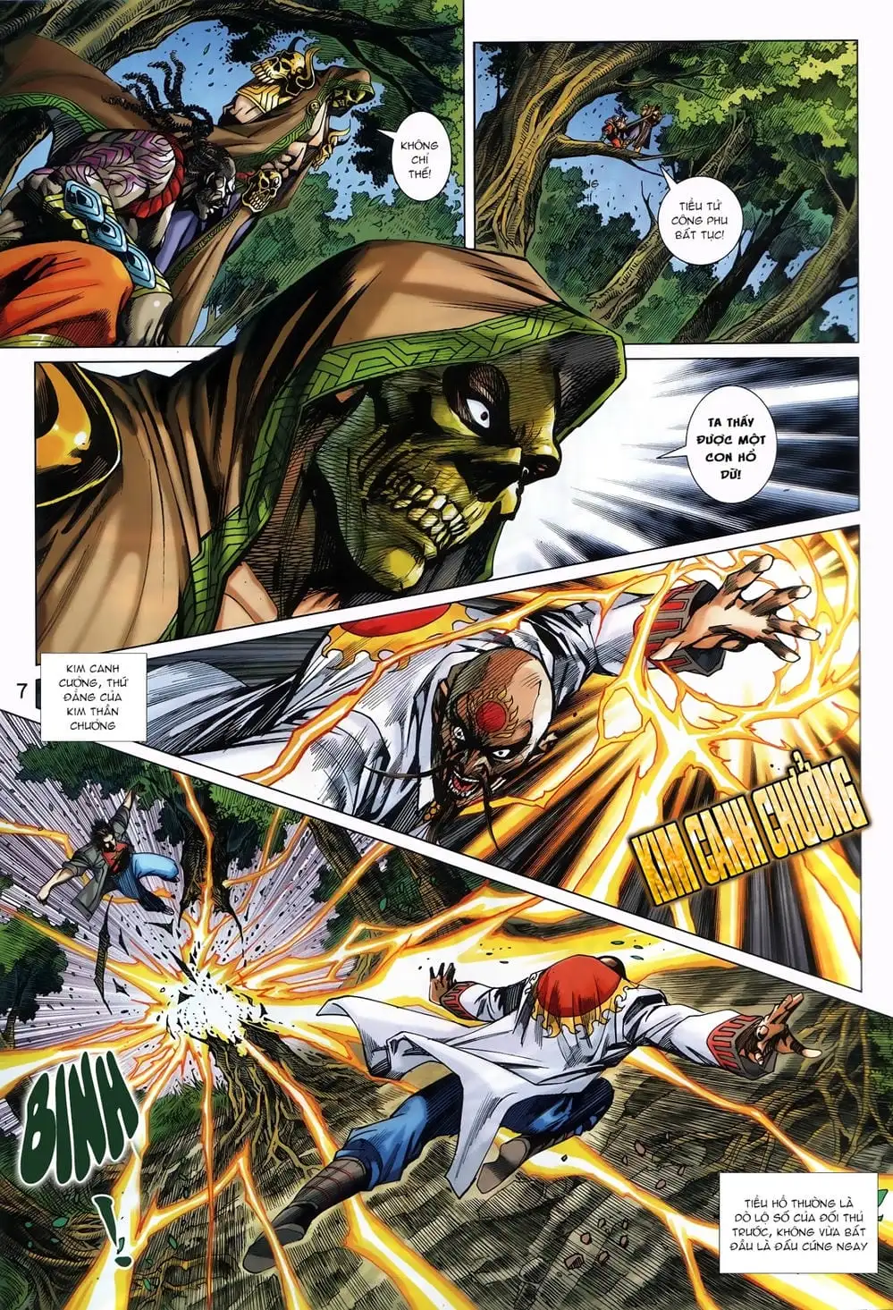 Truyện Tranh Tân Tác Long Hổ Môn trang 4