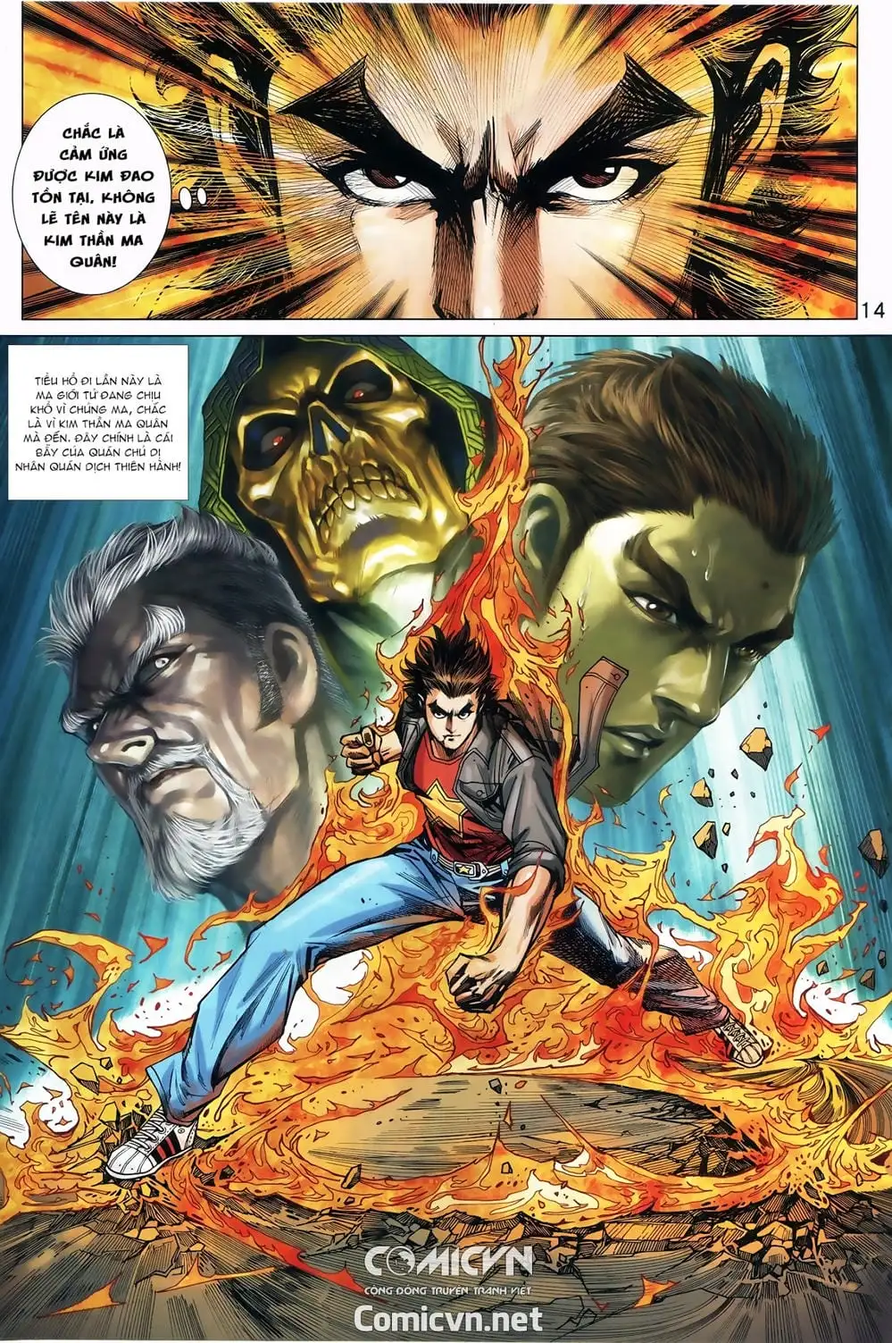 Truyện Tranh Tân Tác Long Hổ Môn trang 4