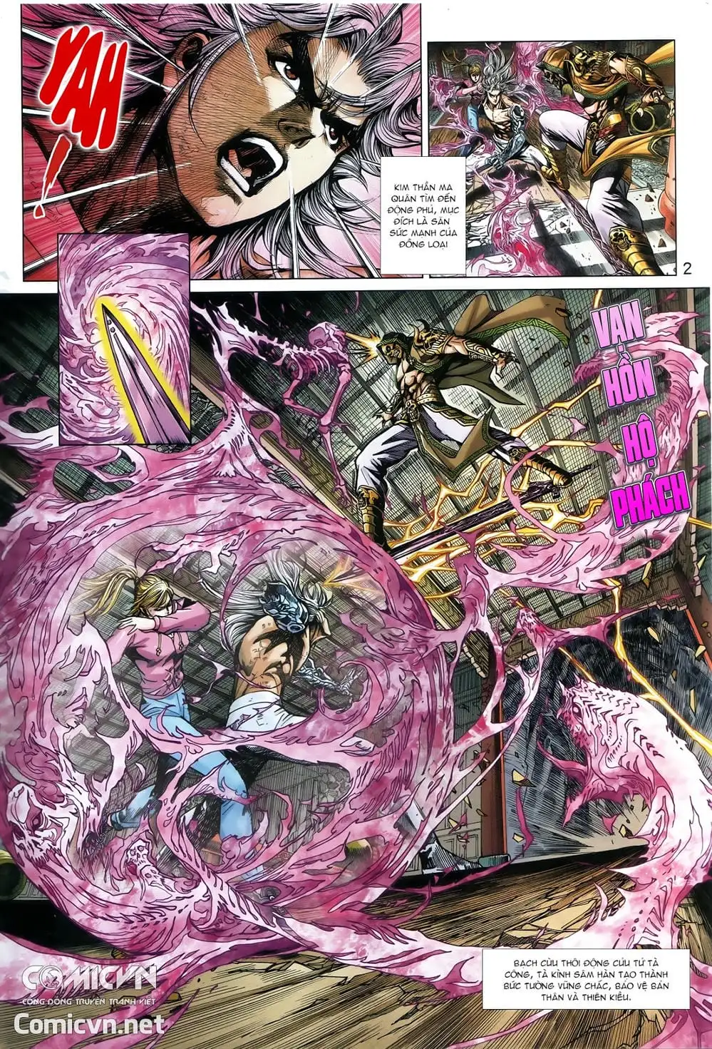 Truyện Tranh Tân Tác Long Hổ Môn trang 4