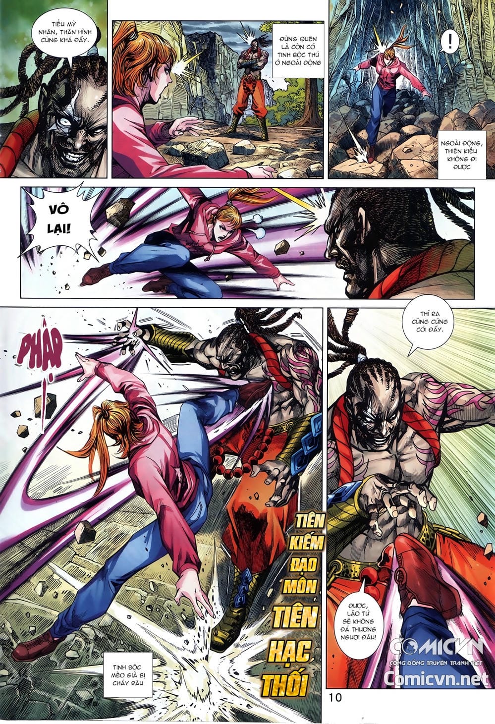 Truyện Tranh Tân Tác Long Hổ Môn trang 4