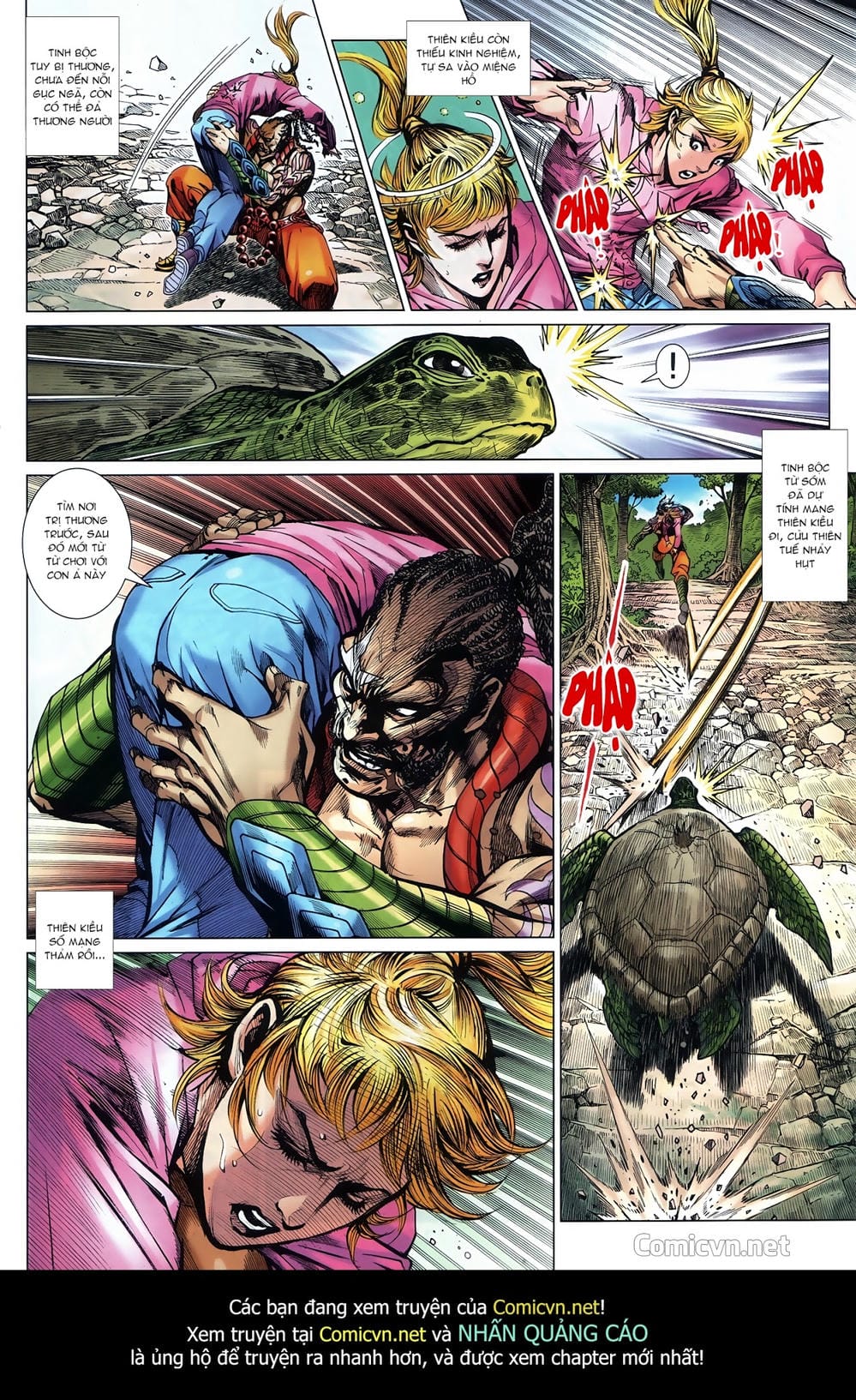 Truyện Tranh Tân Tác Long Hổ Môn trang 4