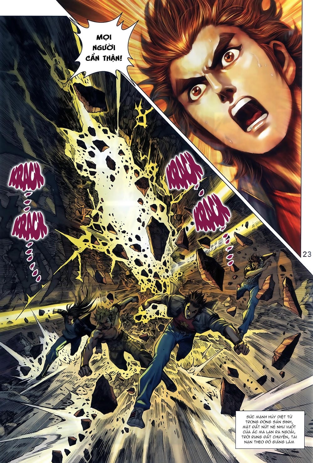 Truyện Tranh Tân Tác Long Hổ Môn trang 4