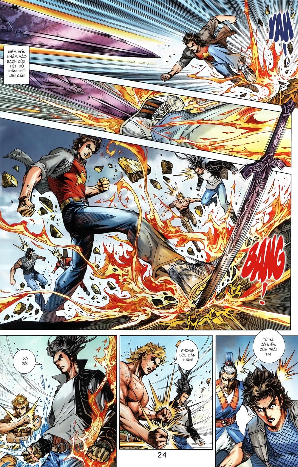 Truyện Tranh Tân Tác Long Hổ Môn trang 4