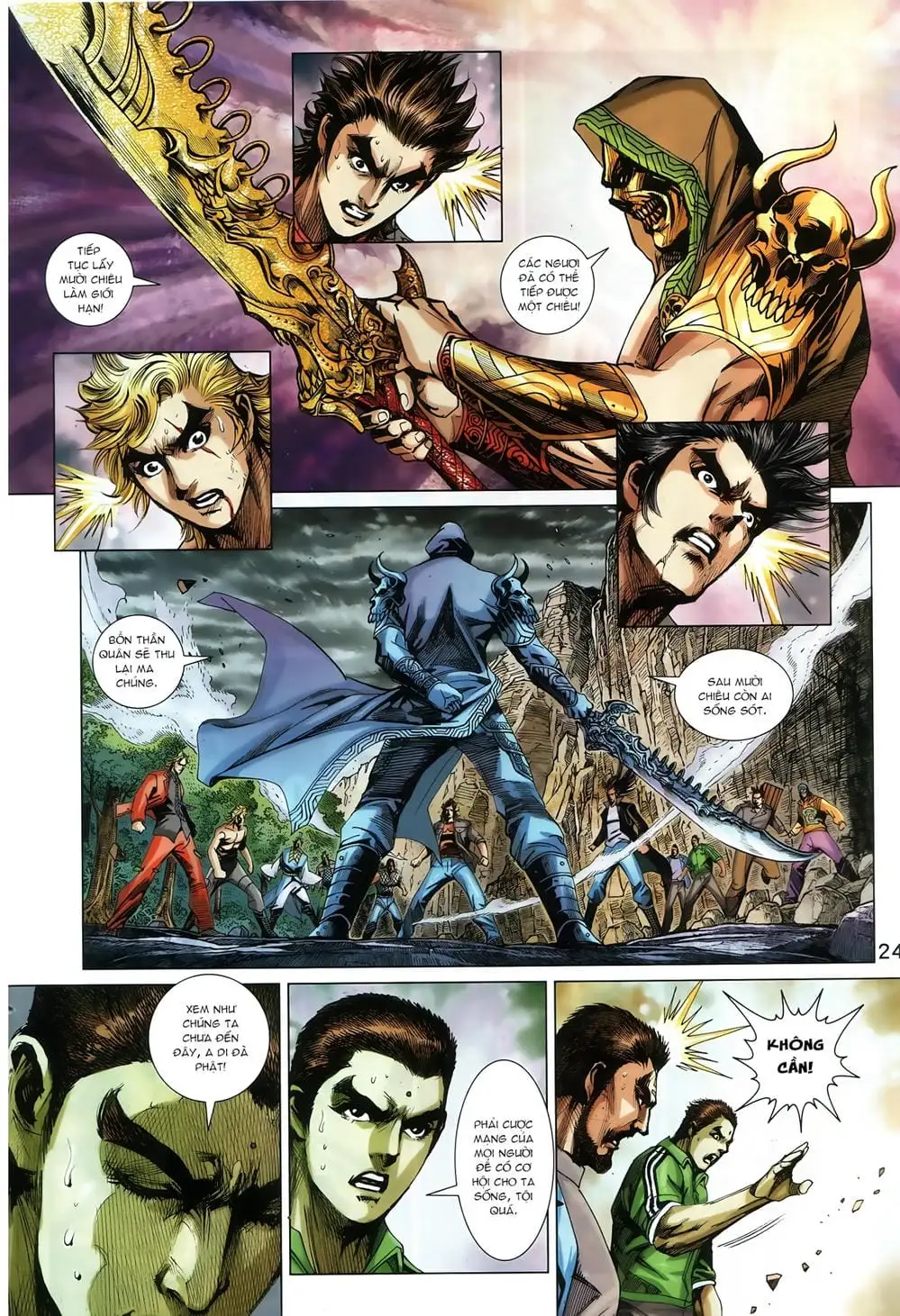 Truyện Tranh Tân Tác Long Hổ Môn trang 4