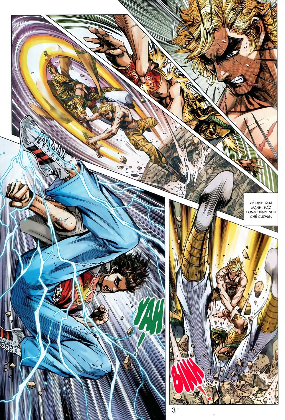 Truyện Tranh Tân Tác Long Hổ Môn trang 4