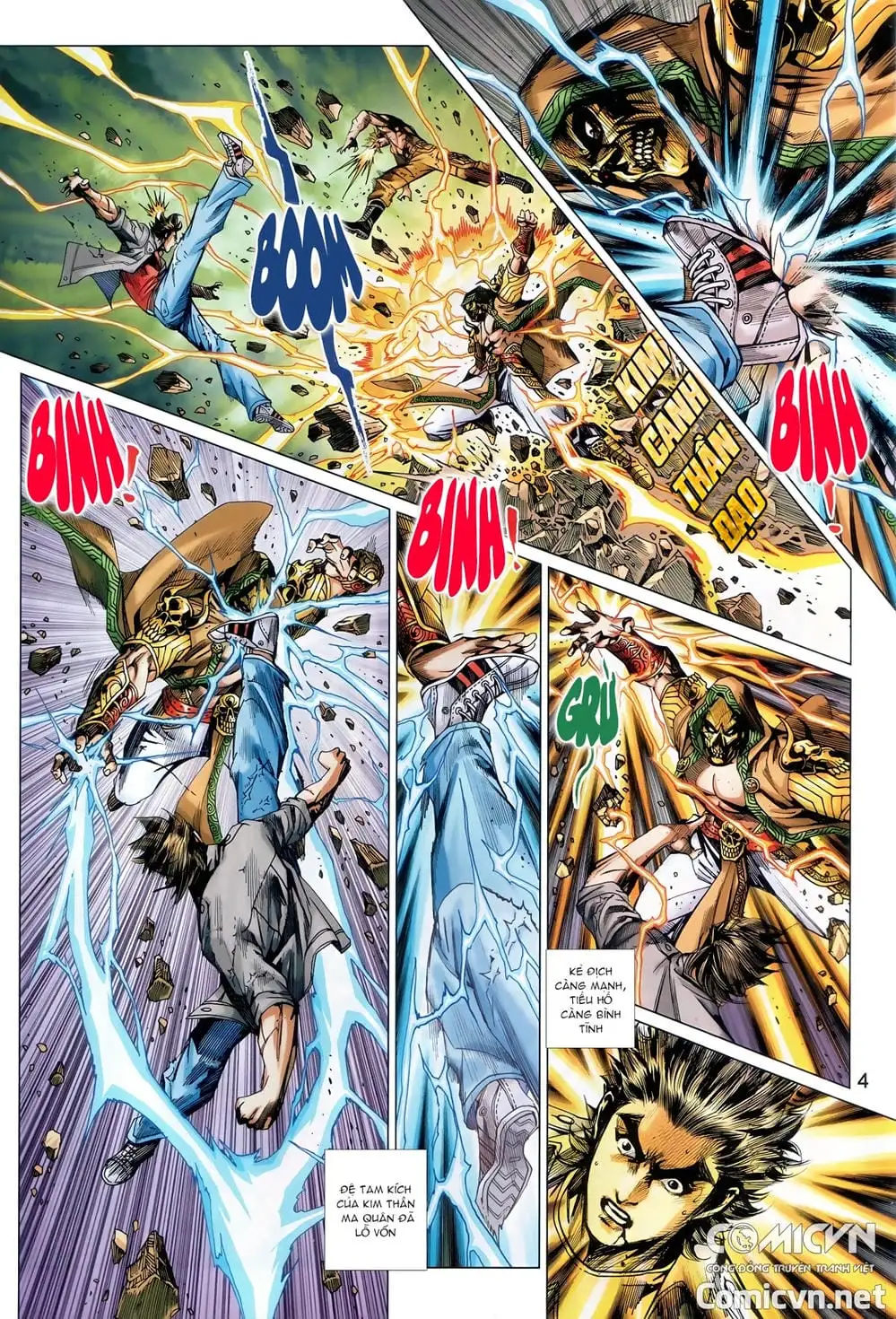 Truyện Tranh Tân Tác Long Hổ Môn trang 4