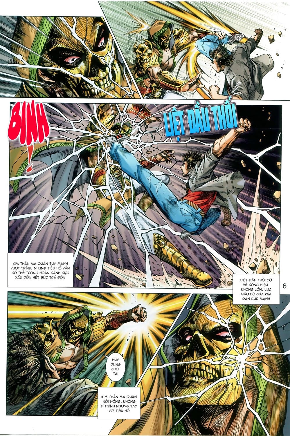 Truyện Tranh Tân Tác Long Hổ Môn trang 4