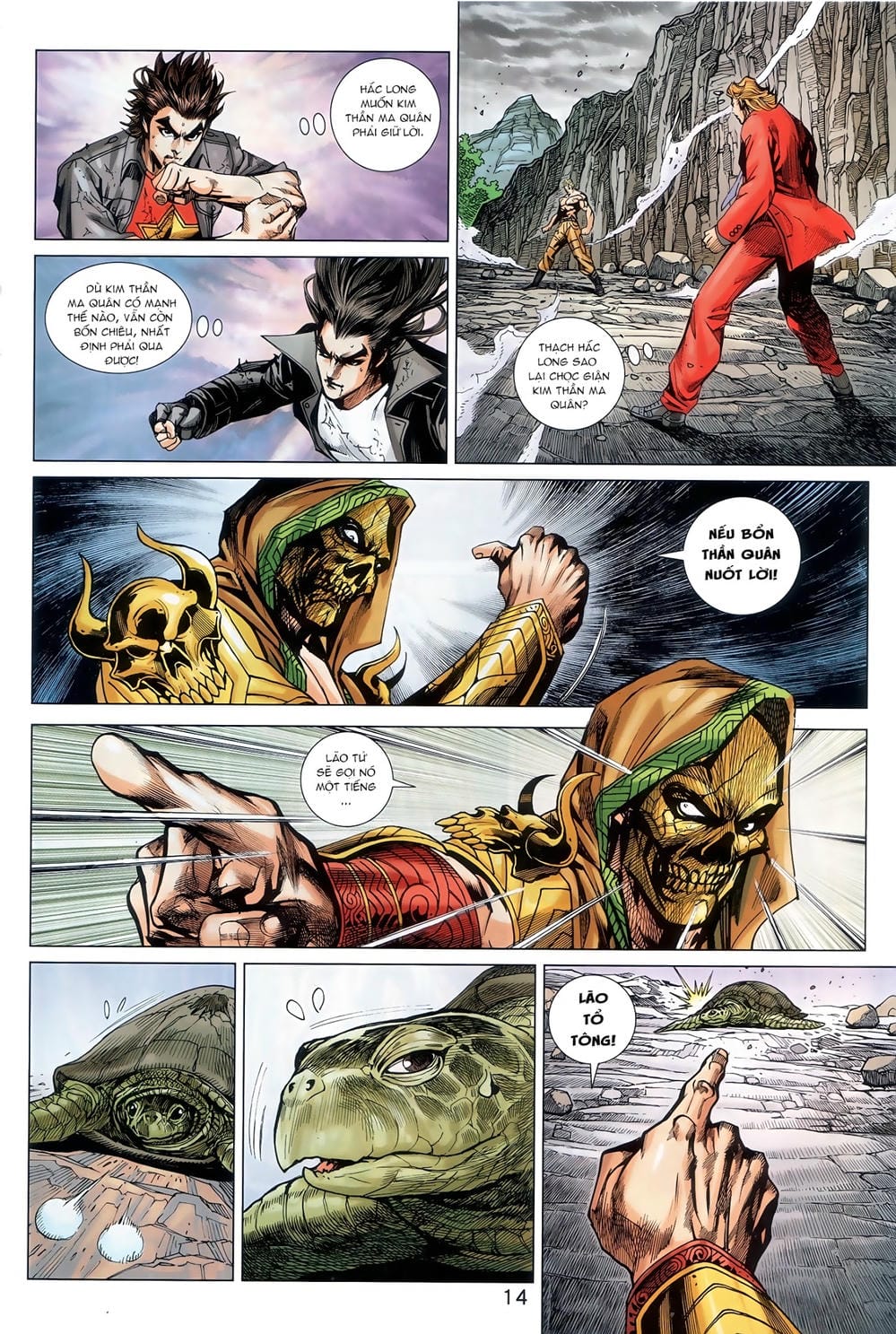 Truyện Tranh Tân Tác Long Hổ Môn trang 4