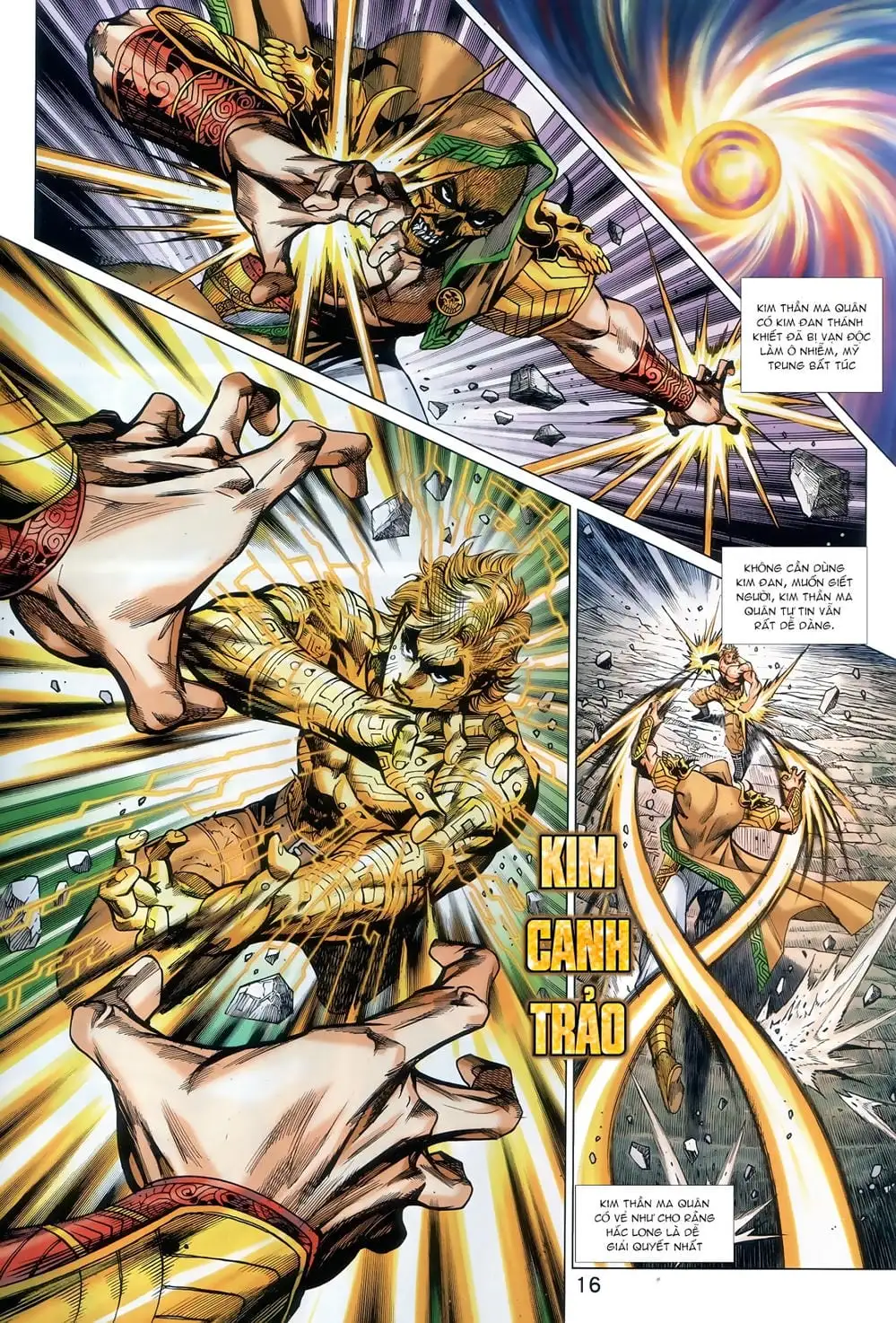 Truyện Tranh Tân Tác Long Hổ Môn trang 4