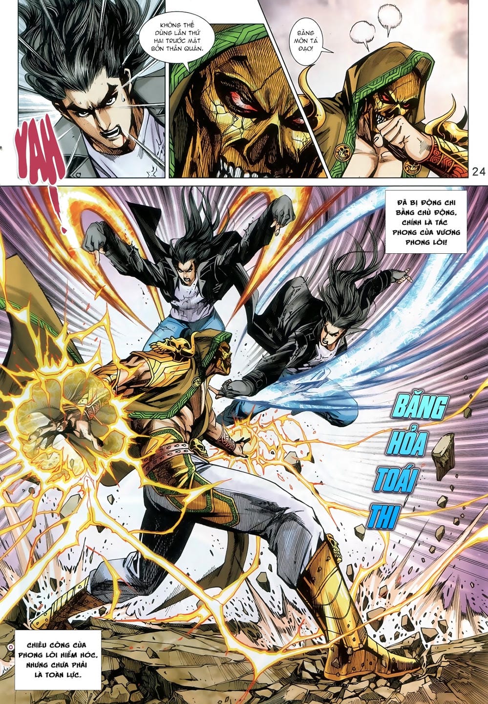 Truyện Tranh Tân Tác Long Hổ Môn trang 4