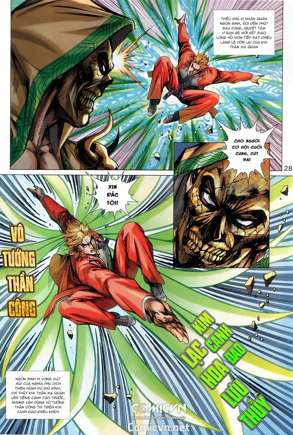 Truyện Tranh Tân Tác Long Hổ Môn trang 4