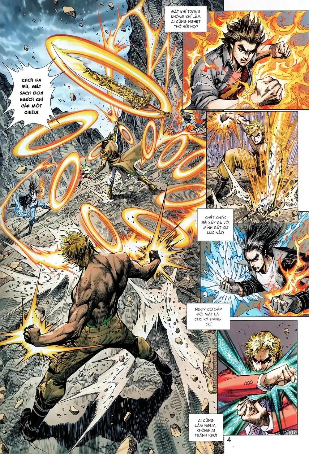 Truyện Tranh Tân Tác Long Hổ Môn trang 4