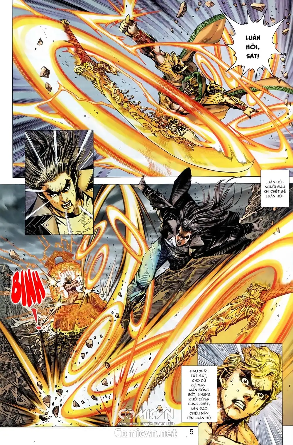 Truyện Tranh Tân Tác Long Hổ Môn trang 4