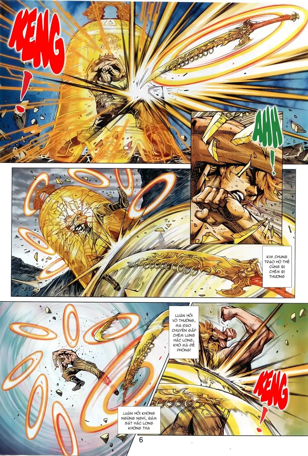 Truyện Tranh Tân Tác Long Hổ Môn trang 4