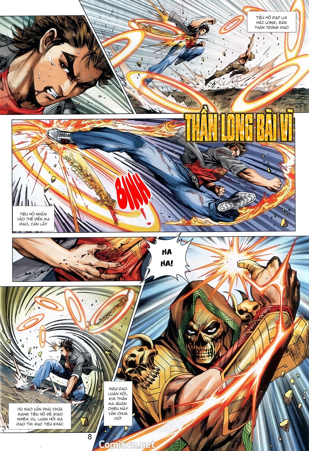 Truyện Tranh Tân Tác Long Hổ Môn trang 4