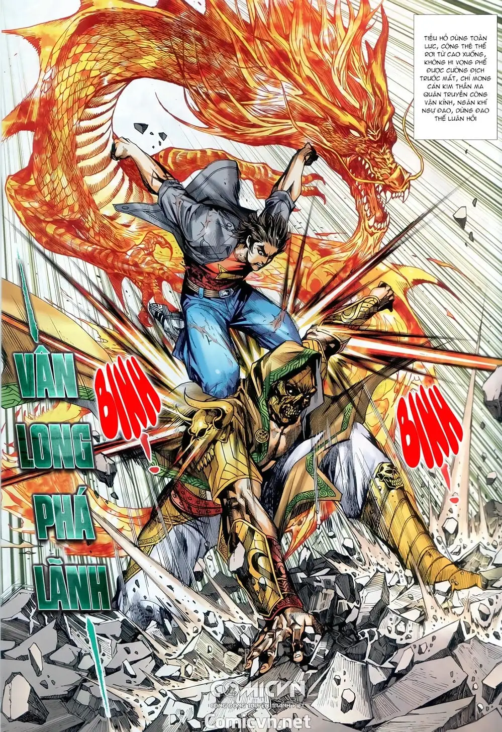 Truyện Tranh Tân Tác Long Hổ Môn trang 4