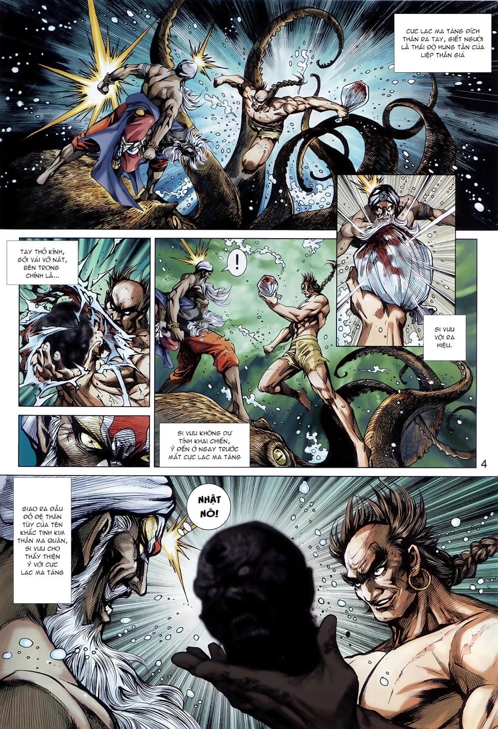 Truyện Tranh Tân Tác Long Hổ Môn trang 4