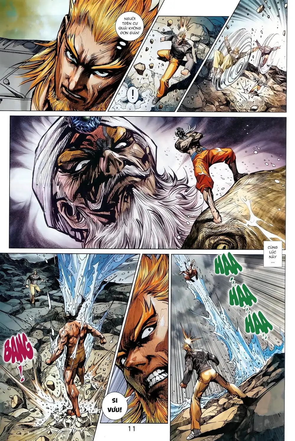 Truyện Tranh Tân Tác Long Hổ Môn trang 4