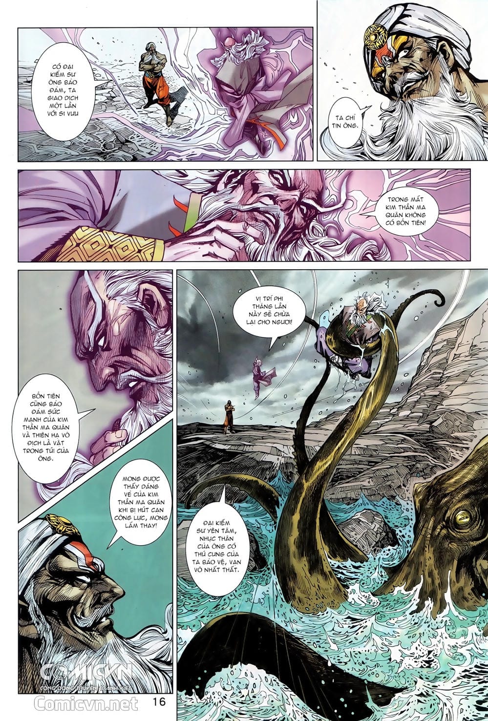 Truyện Tranh Tân Tác Long Hổ Môn trang 4