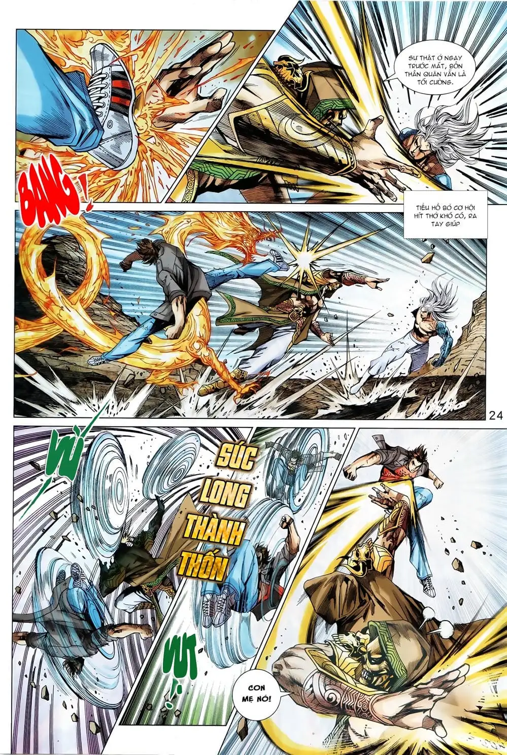 Truyện Tranh Tân Tác Long Hổ Môn trang 4