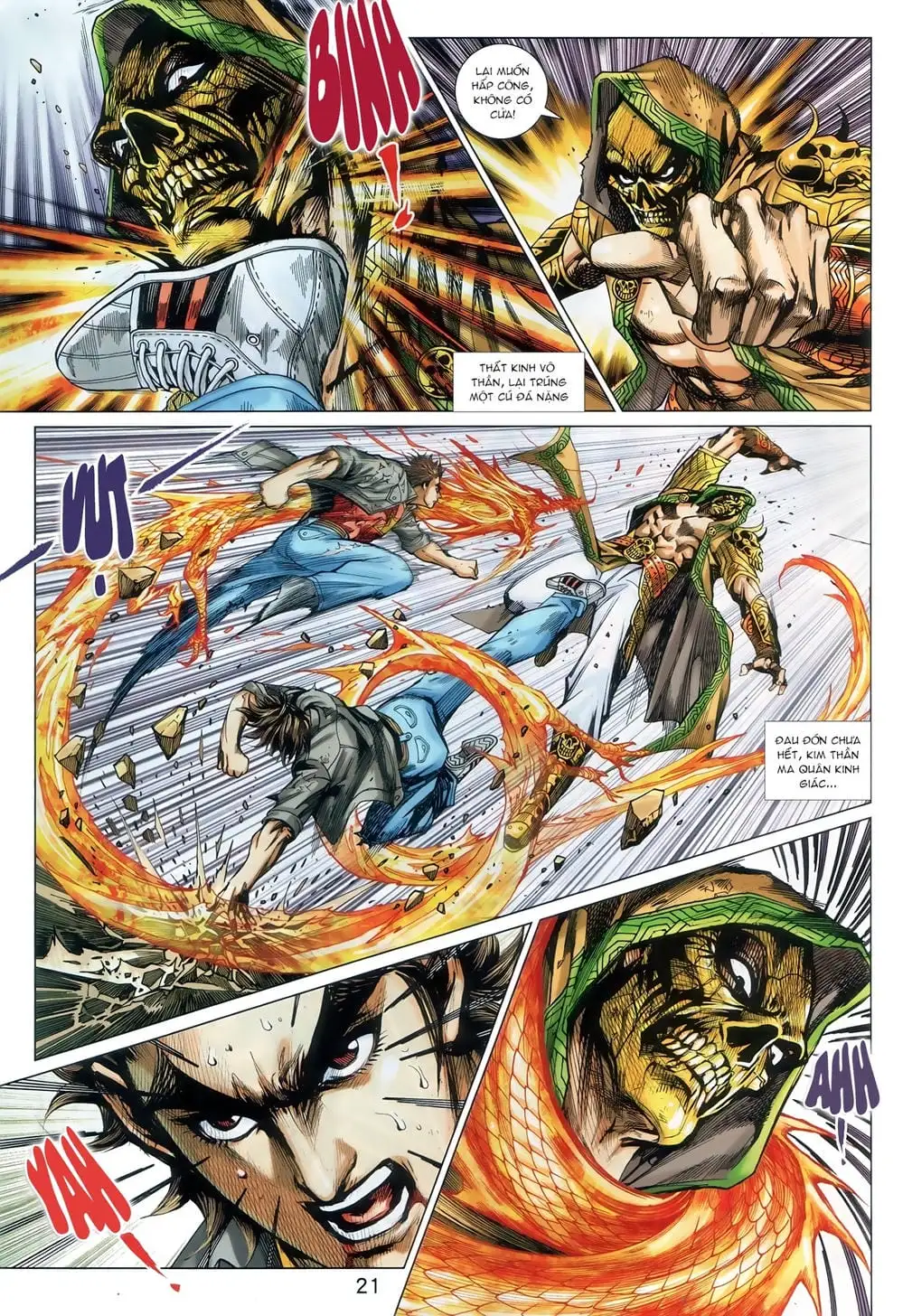 Truyện Tranh Tân Tác Long Hổ Môn trang 4