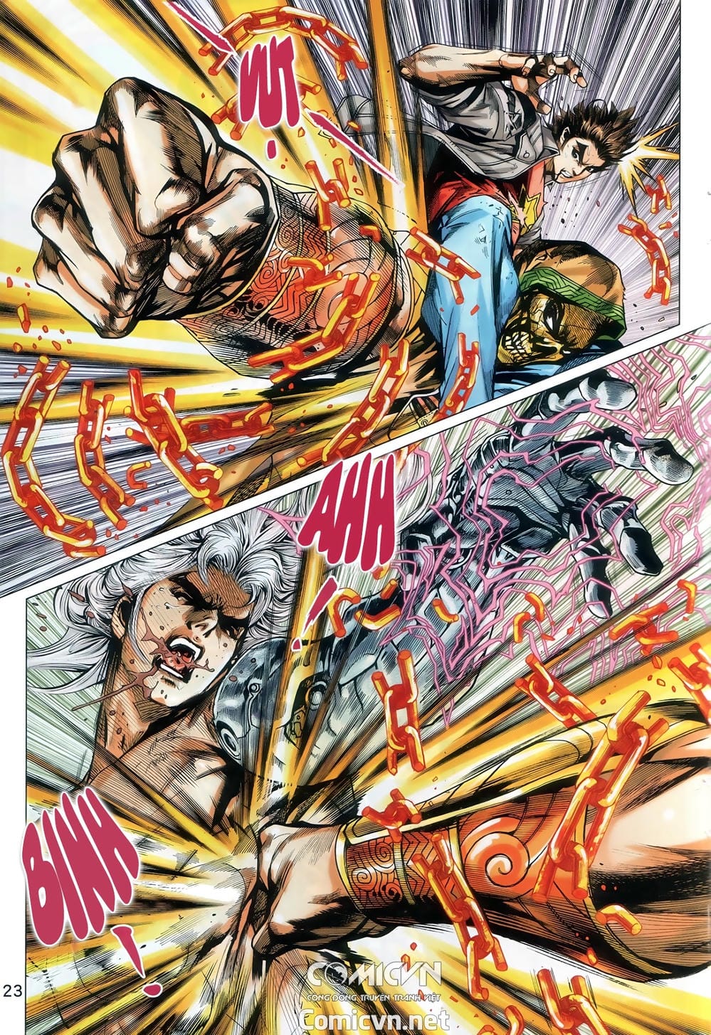 Truyện Tranh Tân Tác Long Hổ Môn trang 4