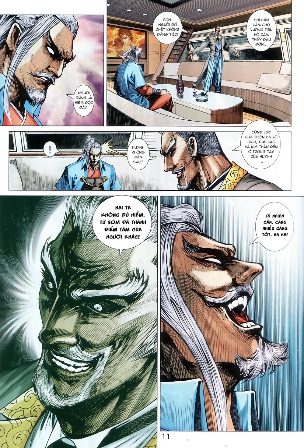 Truyện Tranh Tân Tác Long Hổ Môn trang 4
