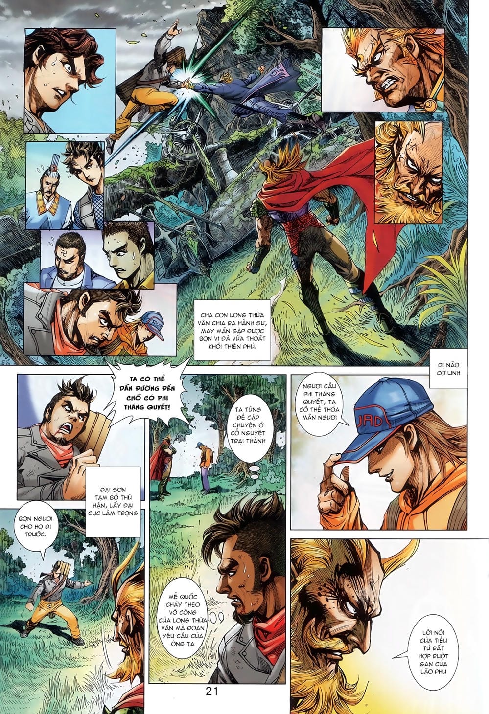 Truyện Tranh Tân Tác Long Hổ Môn trang 4
