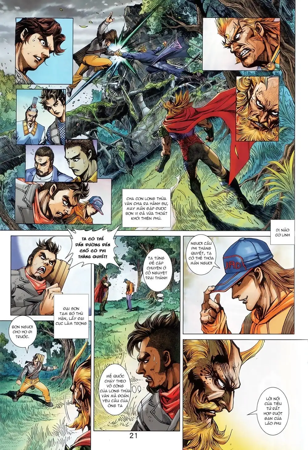 Truyện Tranh Tân Tác Long Hổ Môn trang 4