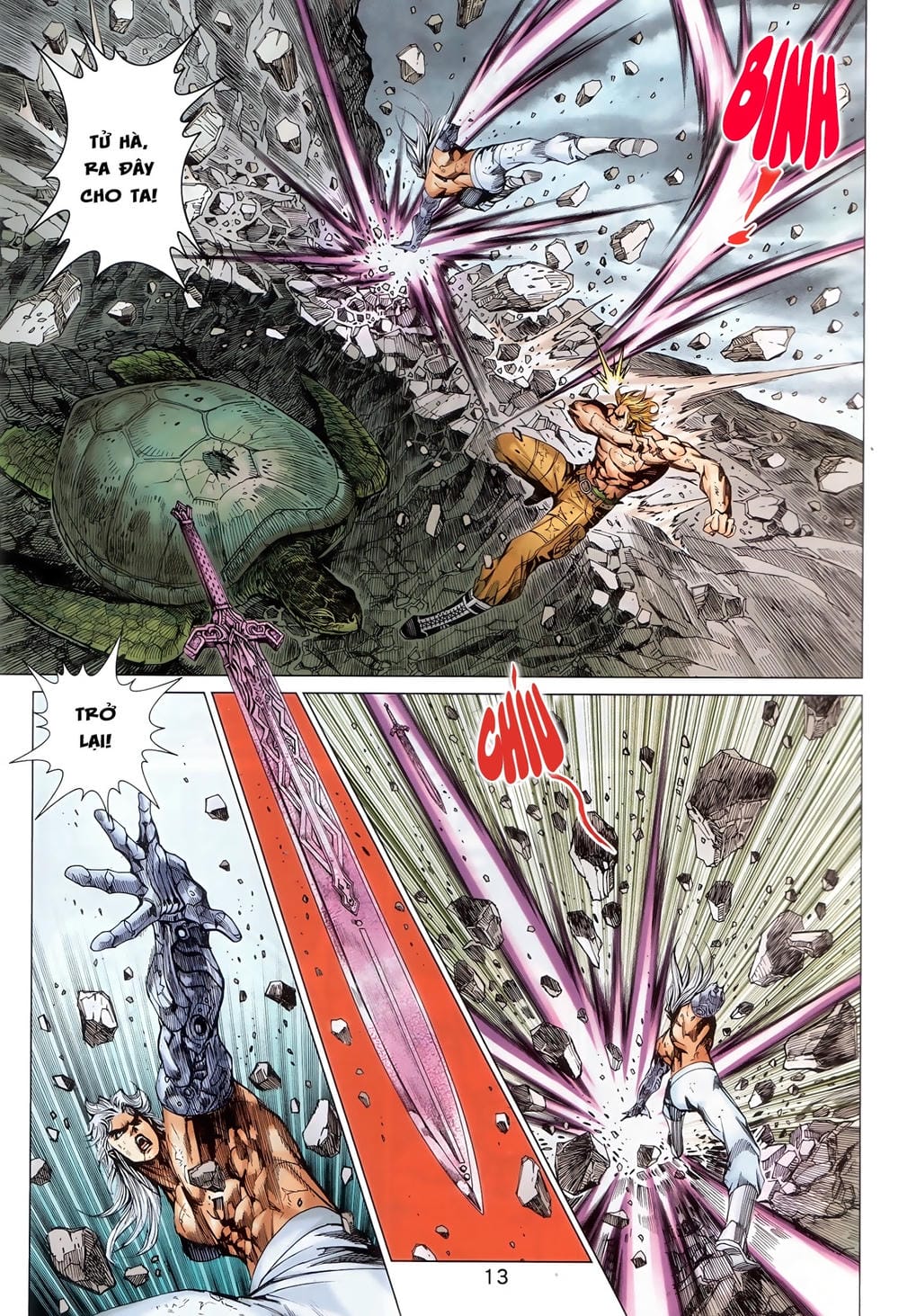 Truyện Tranh Tân Tác Long Hổ Môn trang 4