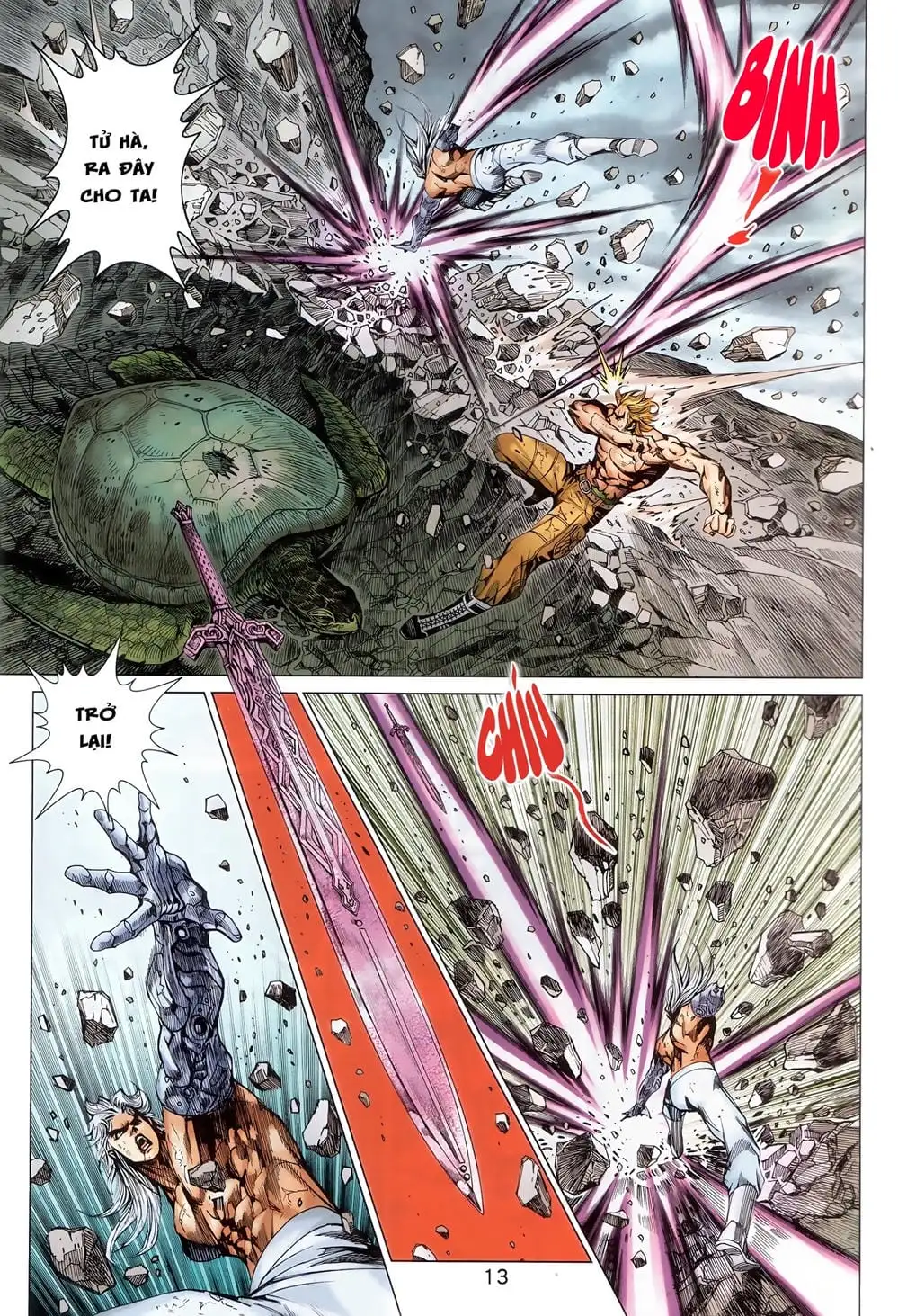 Truyện Tranh Tân Tác Long Hổ Môn trang 4