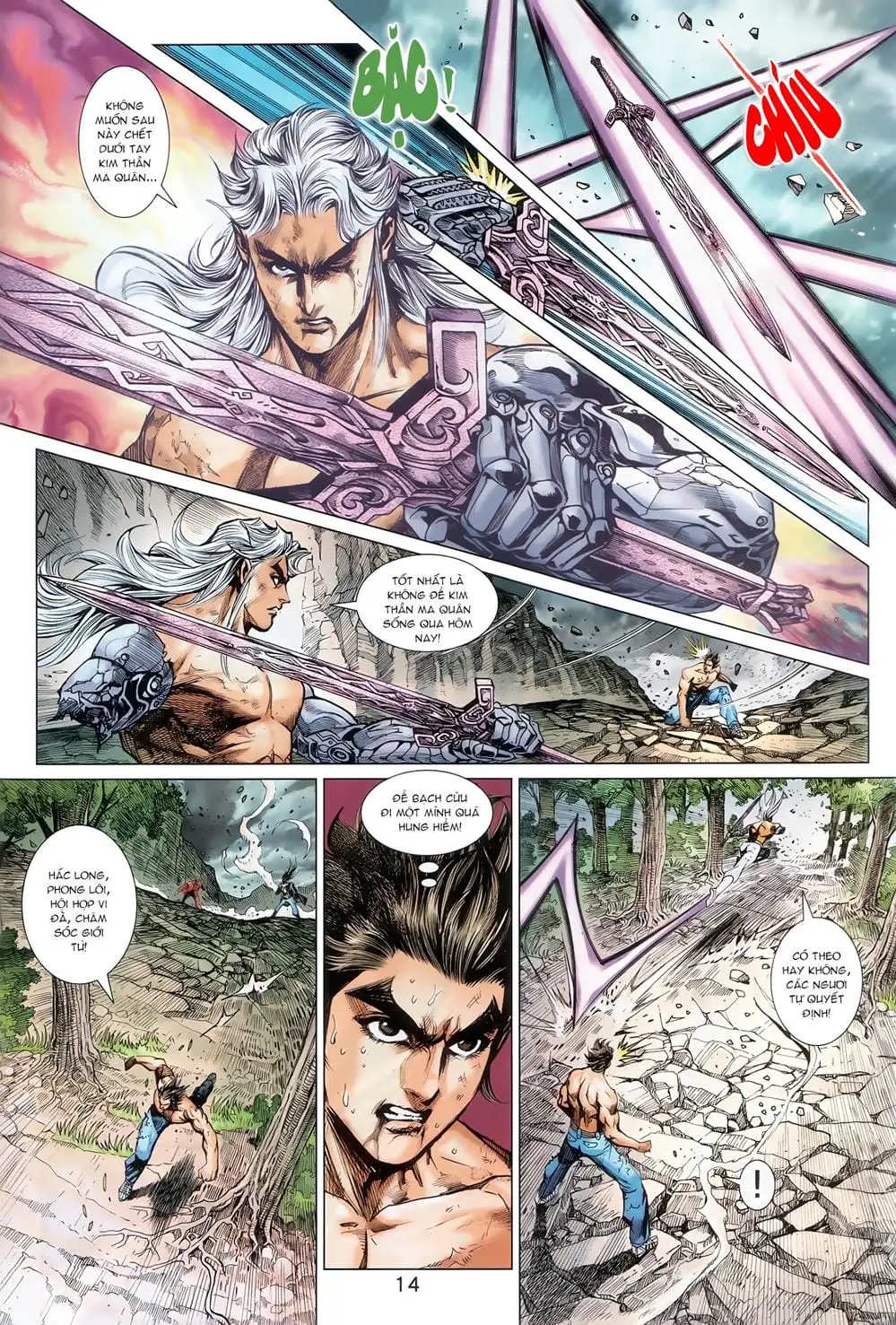 Truyện Tranh Tân Tác Long Hổ Môn trang 4