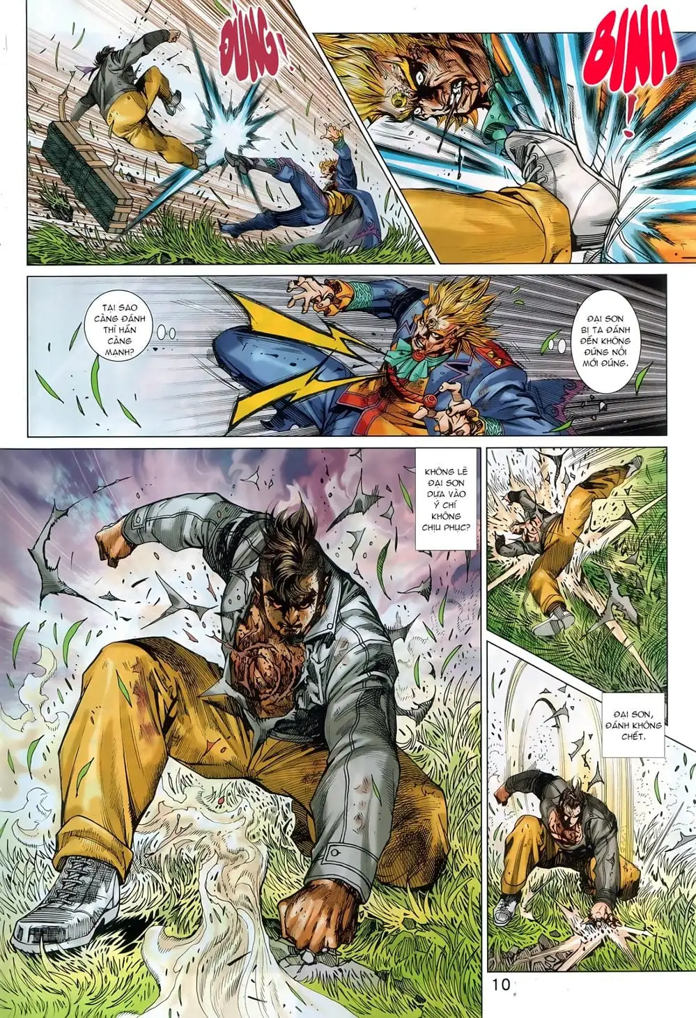 Truyện Tranh Tân Tác Long Hổ Môn trang 4