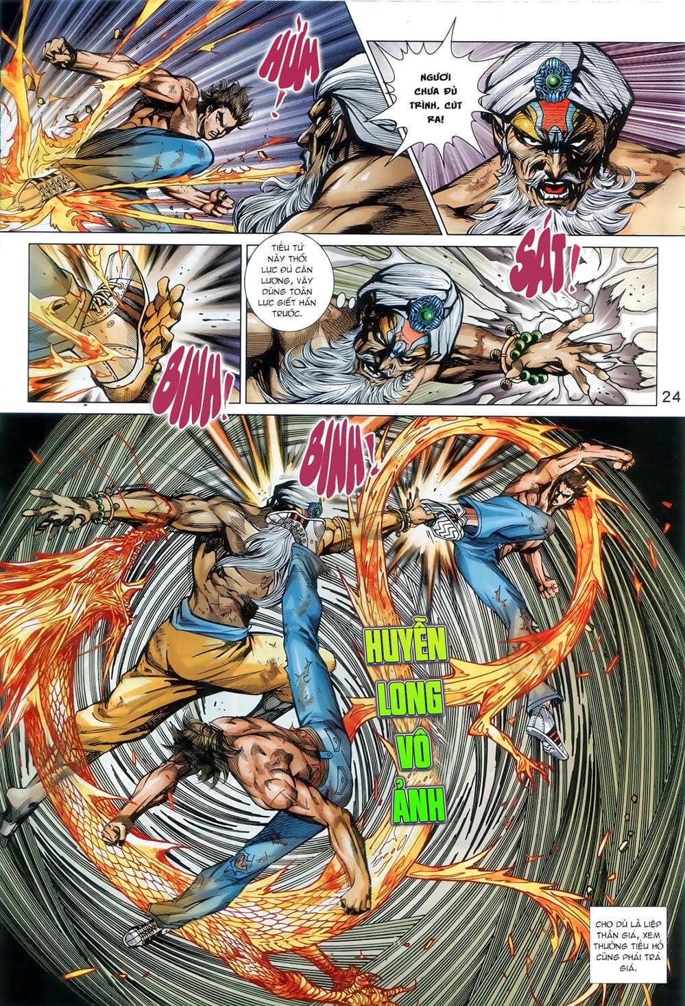 Truyện Tranh Tân Tác Long Hổ Môn trang 4